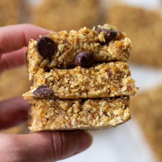 Healthy Flaxseed PB Bars