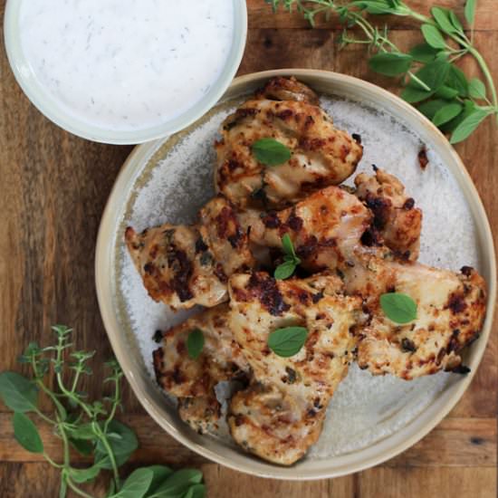 Grilled Greek Chicken