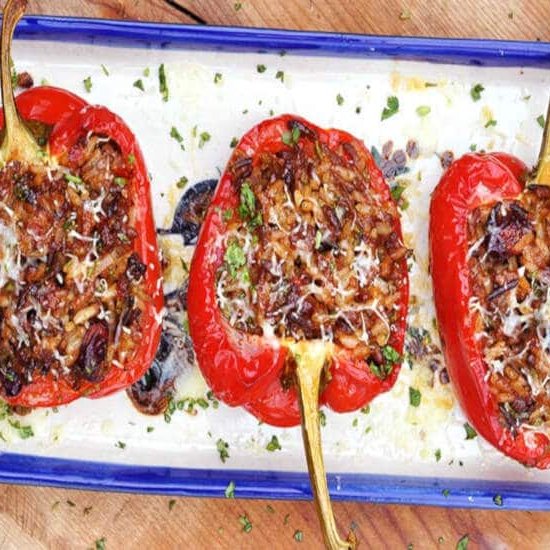 Chilli Stuffed Peppers