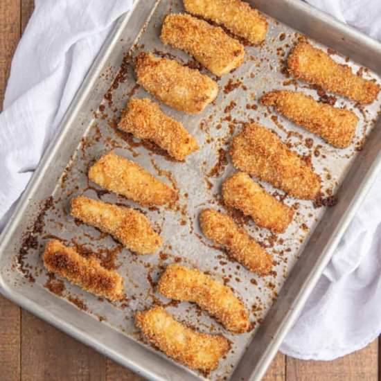 Crispy Baked Fish Sticks