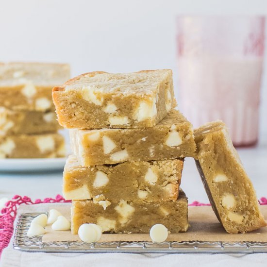 White Chocolate Blondies