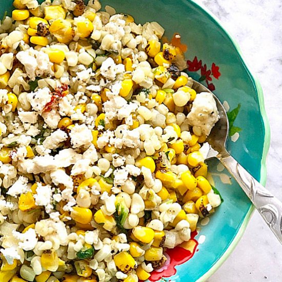 Skillet Mexican Street Corn