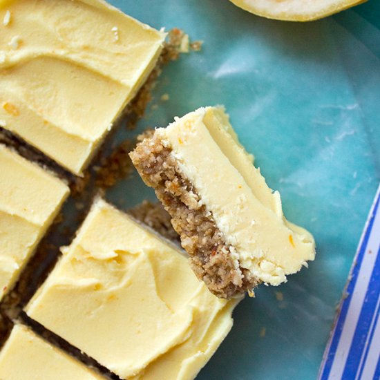 Lemon Cheesecake Bars (Keto/Paleo)