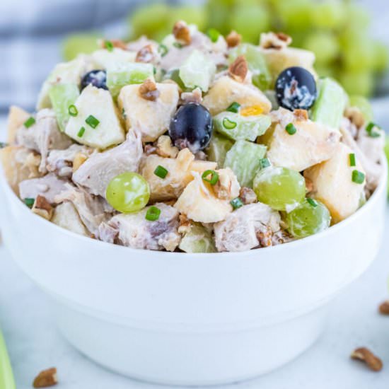 Classic Waldorf Chicken Salad