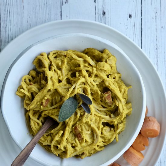 Creamy Carrot Pasta Sauce