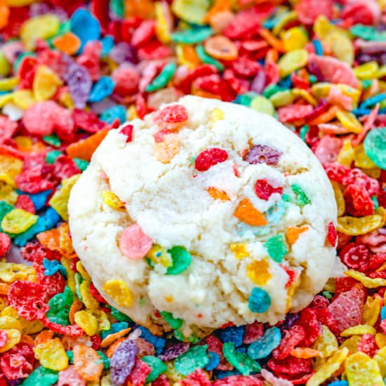 Fruity Pebbles Cookies