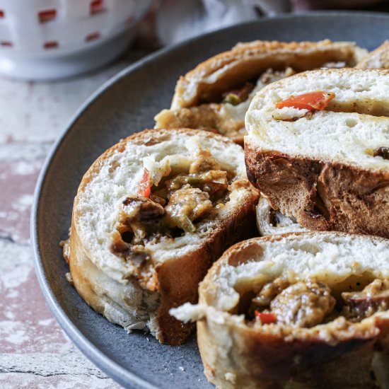 Cajun Meat Bread