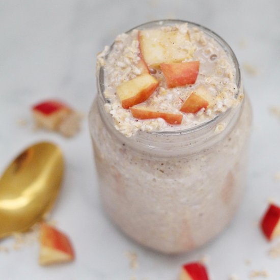 Apple Pie Overnight Oats