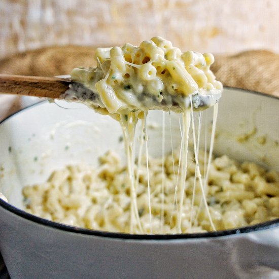 Blue Cheese Mac and Cheese