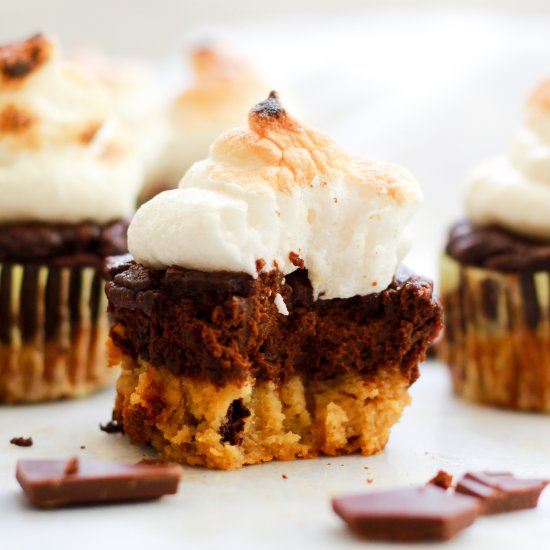 Paleo S’mores Cupcakes