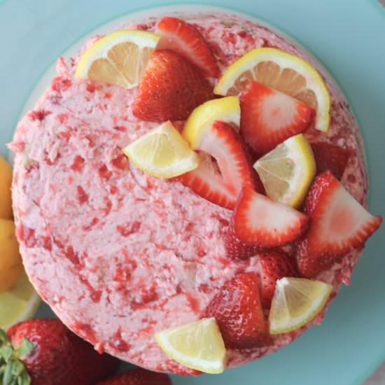 Strawberry Lemonade Cake