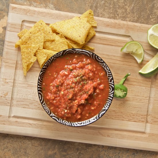 Restaurant-Style Tomato Salsa