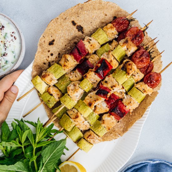 Turkish Chicken Kabobs In Oven