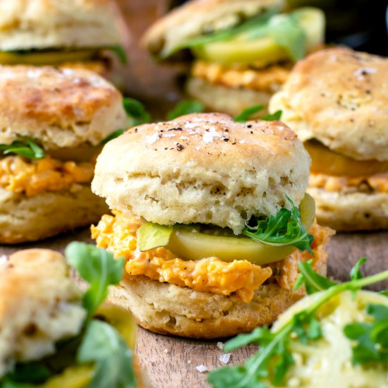 Biscuits with Pimento Cheese