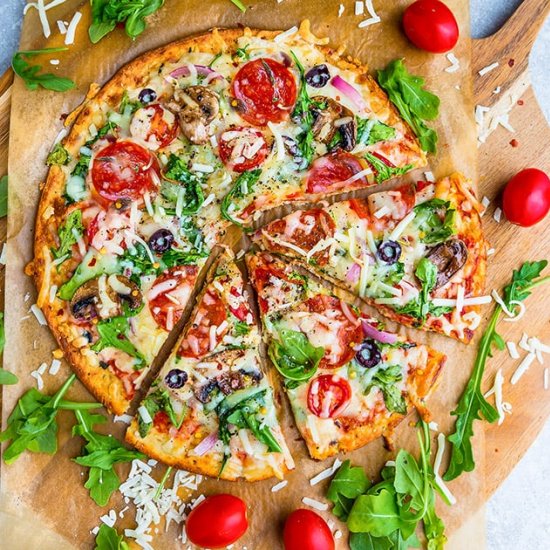 Cauliflower Pizza Crust