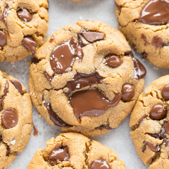 Flourless Cashew Butter Cookies