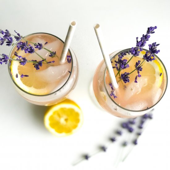 Sparkling Lavender Lemonade