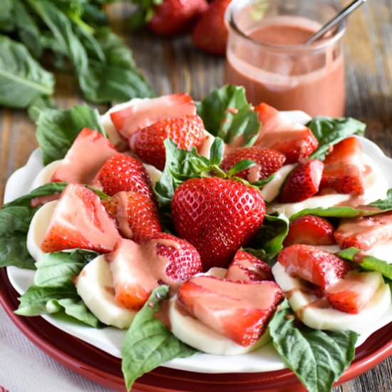 Strawberry Caprese Salad