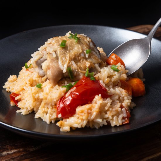 Instant Pot Chicken and Rice