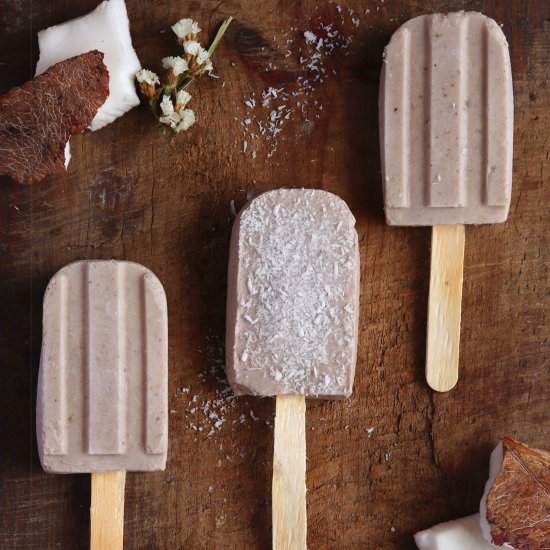 Coconut Banana Popsicles