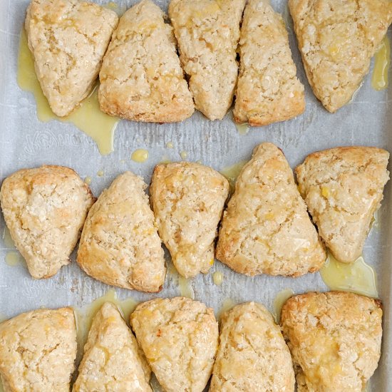 Triple Ginger Scones