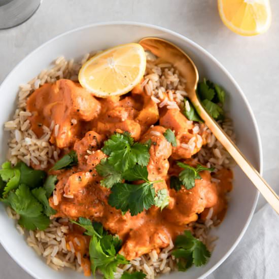 Cauliflower Tikka Masala