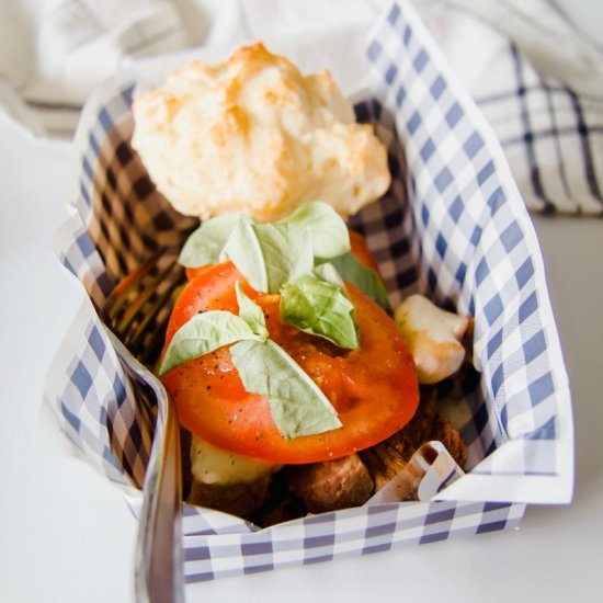 Caprese Grilled Steak