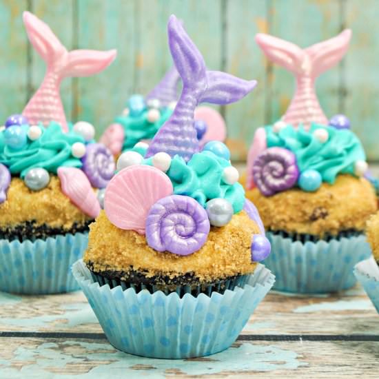 Mermaid Cupcakes