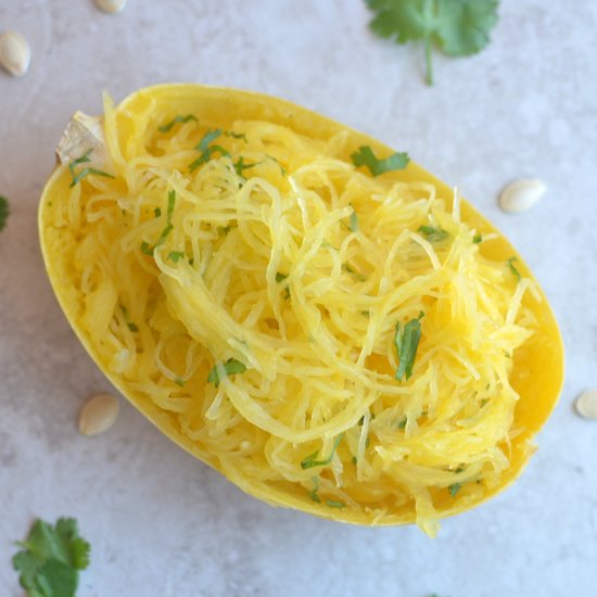 SPAGHETTI SQUASH NOODLE