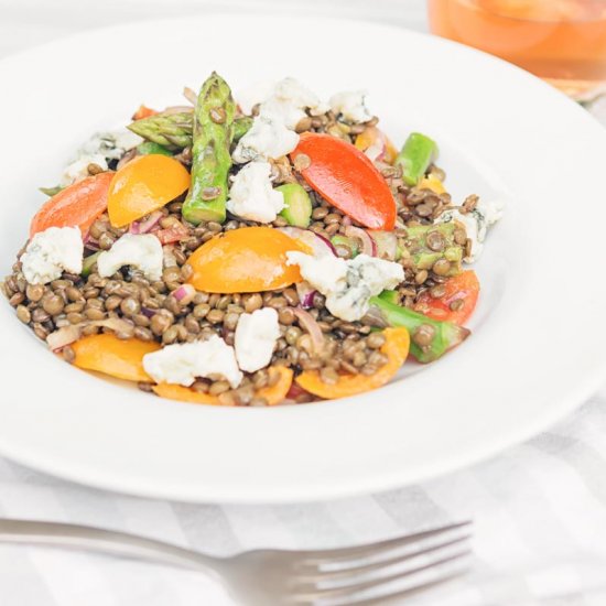 Lentil and Asparagus Salad