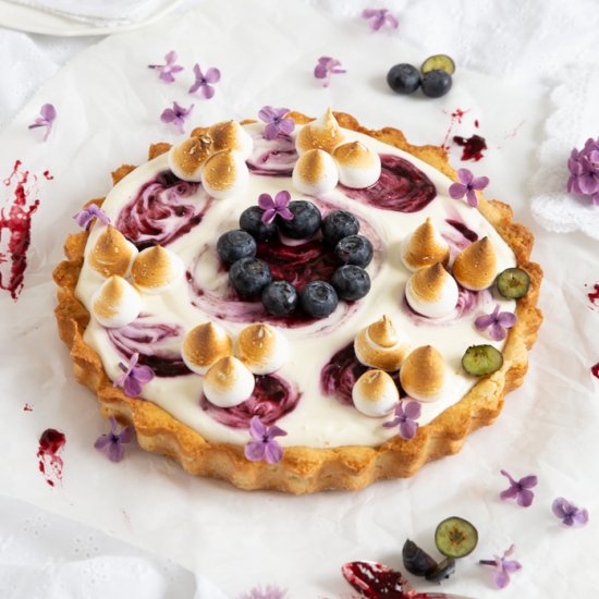 blueberry tarte