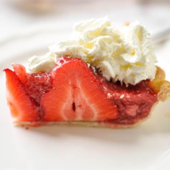 Fresh Strawberry Pie – No Jello