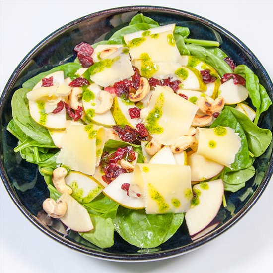 Cashew, Cranberry & Comte Salad