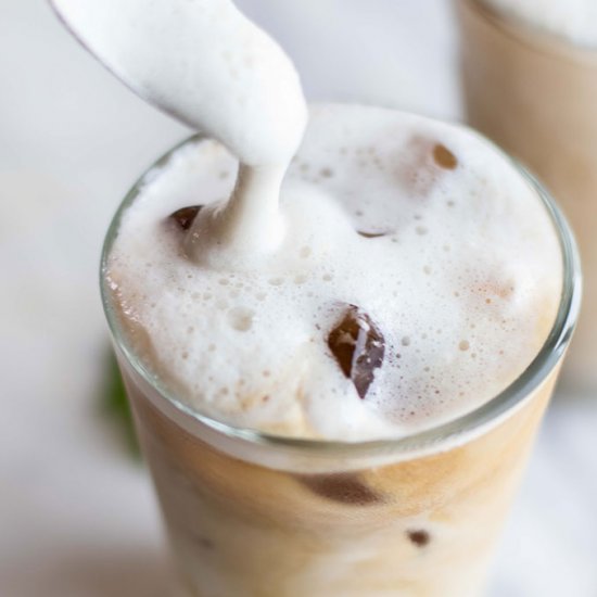 Vegan Vanilla Iced Coffee