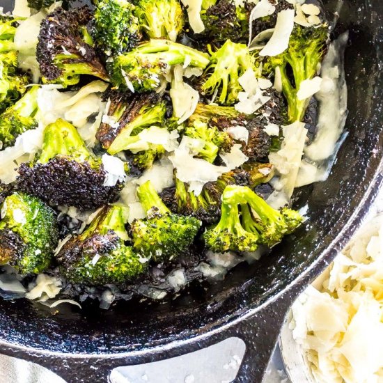 Keto Charred Broccoli