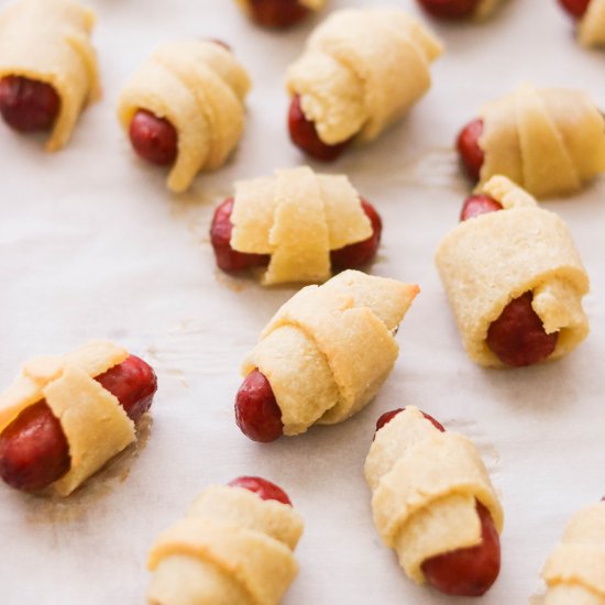 Homemade Paleo Pigs in a Blanket