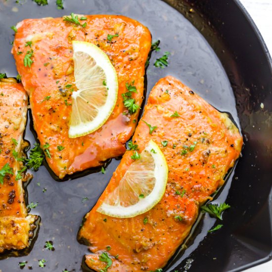 Honey Lemon Salmon