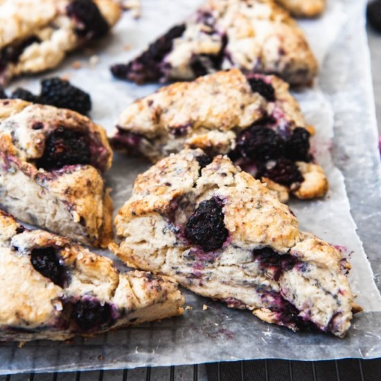 BLACKBERRY SCONES