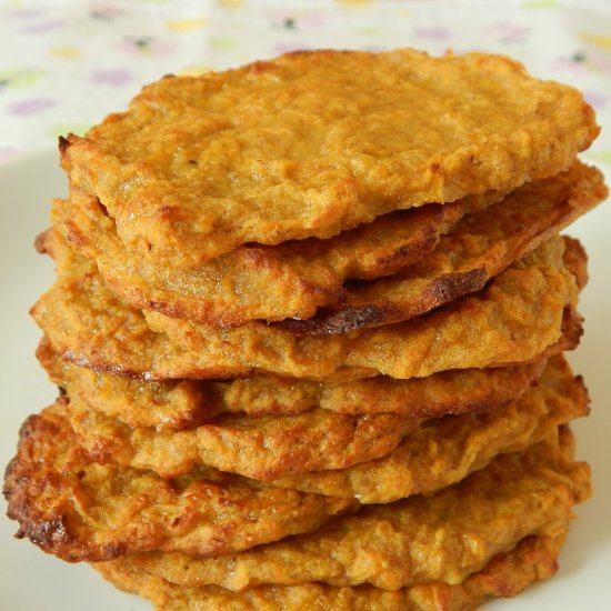 BLW Sweet potato fritters