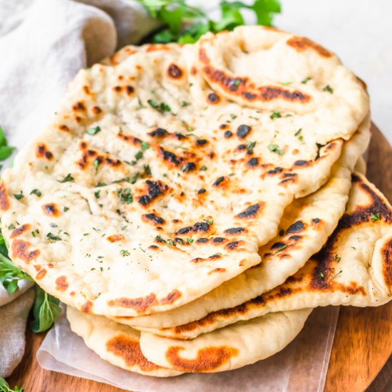 Garlic naan