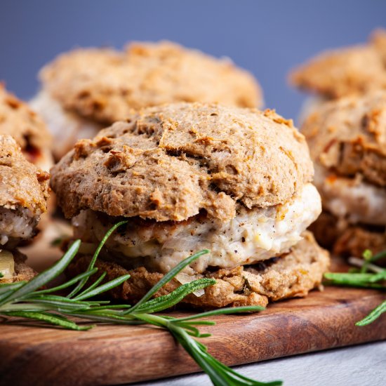 Italian Seasoned Turkey Burgers