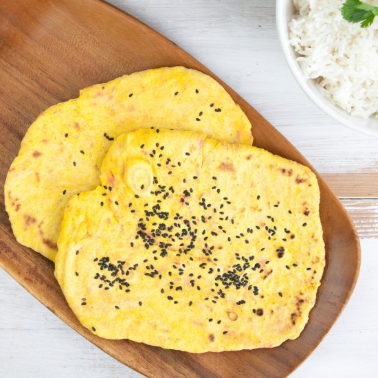 Golden Turmeric Naan