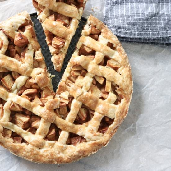 Classic Dutch applie pie