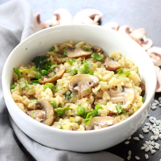 MUSHROOM RISOTTO RECIPE