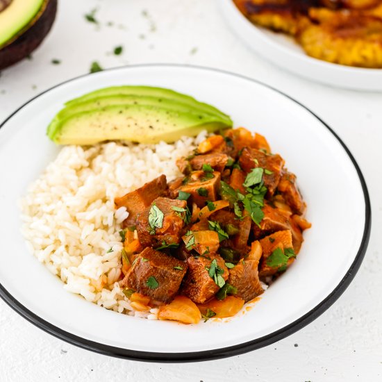 Venezuelan Lengua en Salsa