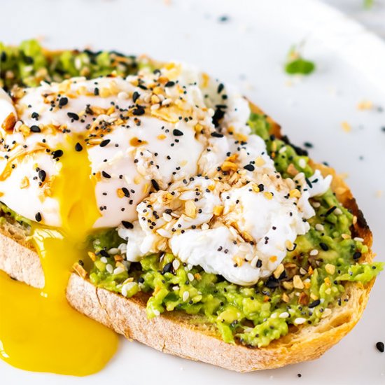 Avocado Toast with Poached Egg