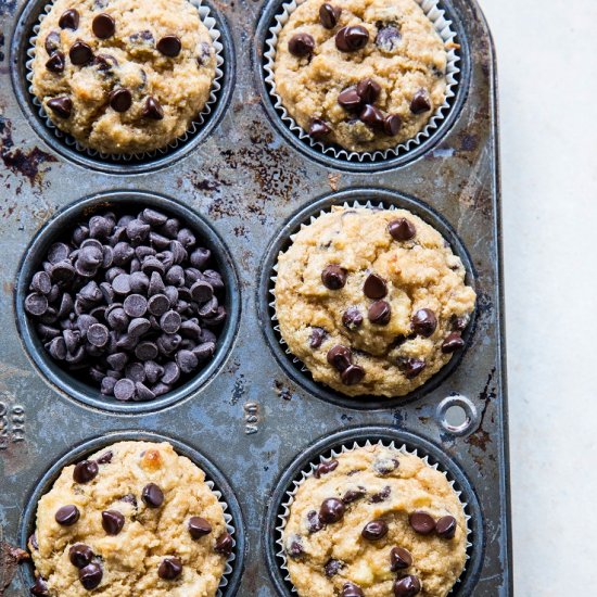 Paleo Vegan Banana Muffins