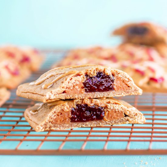 Homemade PB&J Pop Tarts