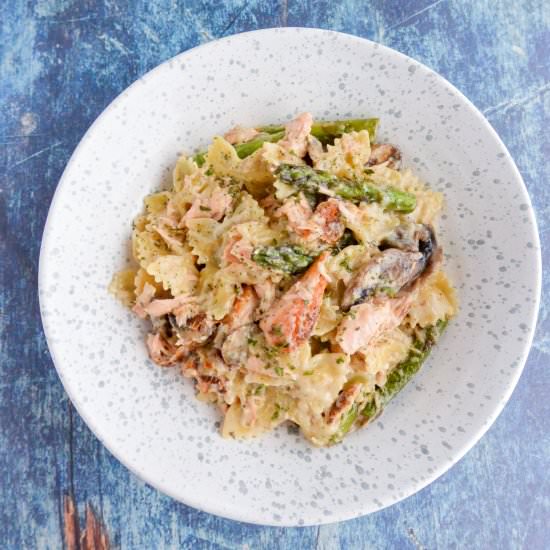 Creamy One-Pot Salmon Pasta