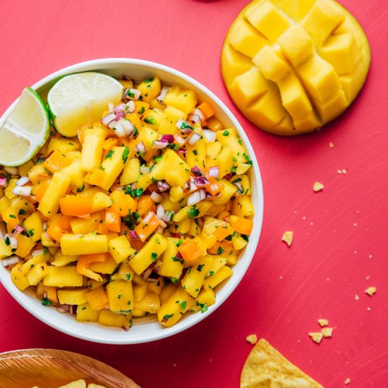 Easy Mango Salsa